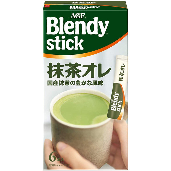 AGF 블렌디 스틱 말차오레 (블렌디 그린티 라떼) 6개입