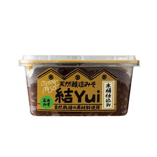 아다치 조조 유이 통 숙성 유기농 현미 현미 된장 450g