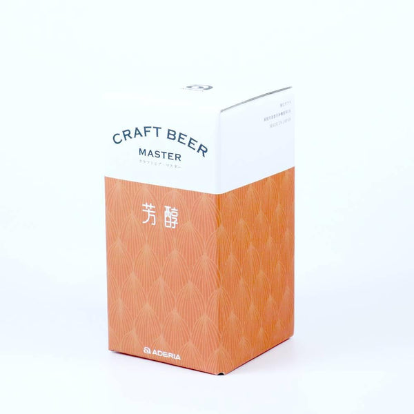 Aderia Craft Beer Glass Convex Stylish 프리미엄 유리 제품 대형 420ml