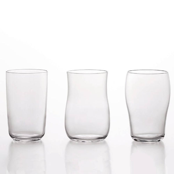 Aderia Craft 맥주 유리 세트 프리미엄 짧은 유리 컬렉션 3개