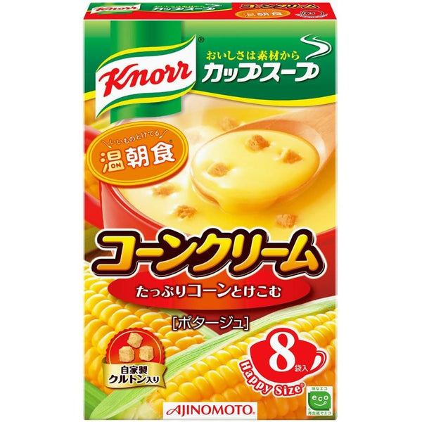 아지노모토 크노르 인스턴트 크리미 옥수수 수프(크루통 포함) 8인분