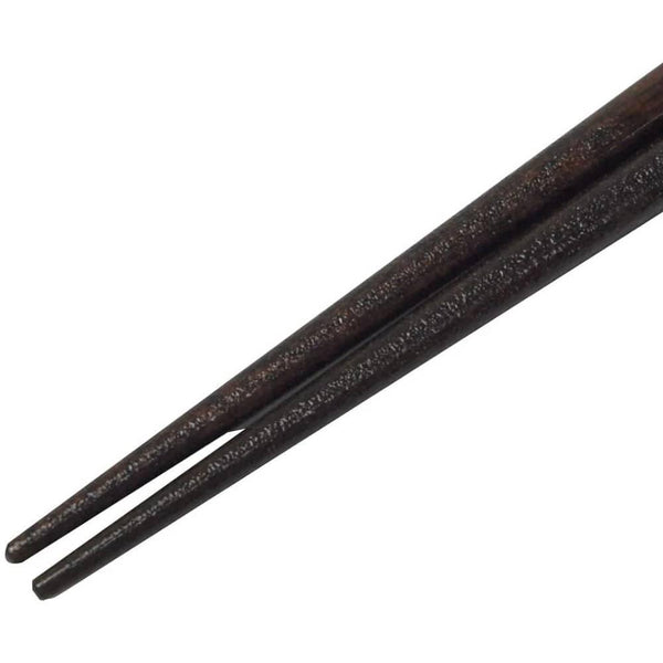아오바 식기세척기 안전 나무젓가락 골드 도트 디자인 블랙 24cm