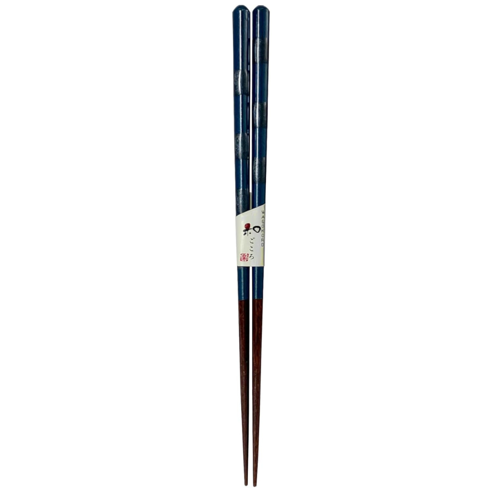 아오바 식기세척기 안전 나무젓가락 무쌍 블루 26cm
