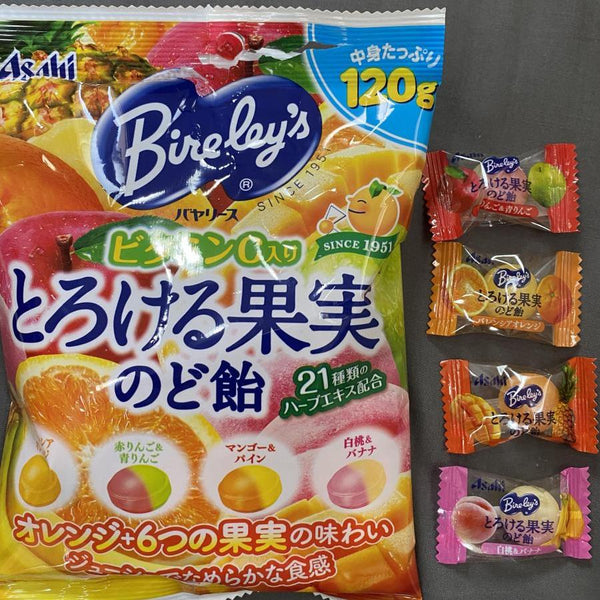 아사히 비렐리 과일 모듬 일본 캔디 103g