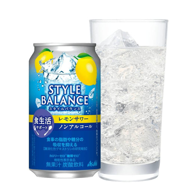 아사히 스타일 밸런스 무알콜 레몬 사워 목테일 캔 350ml