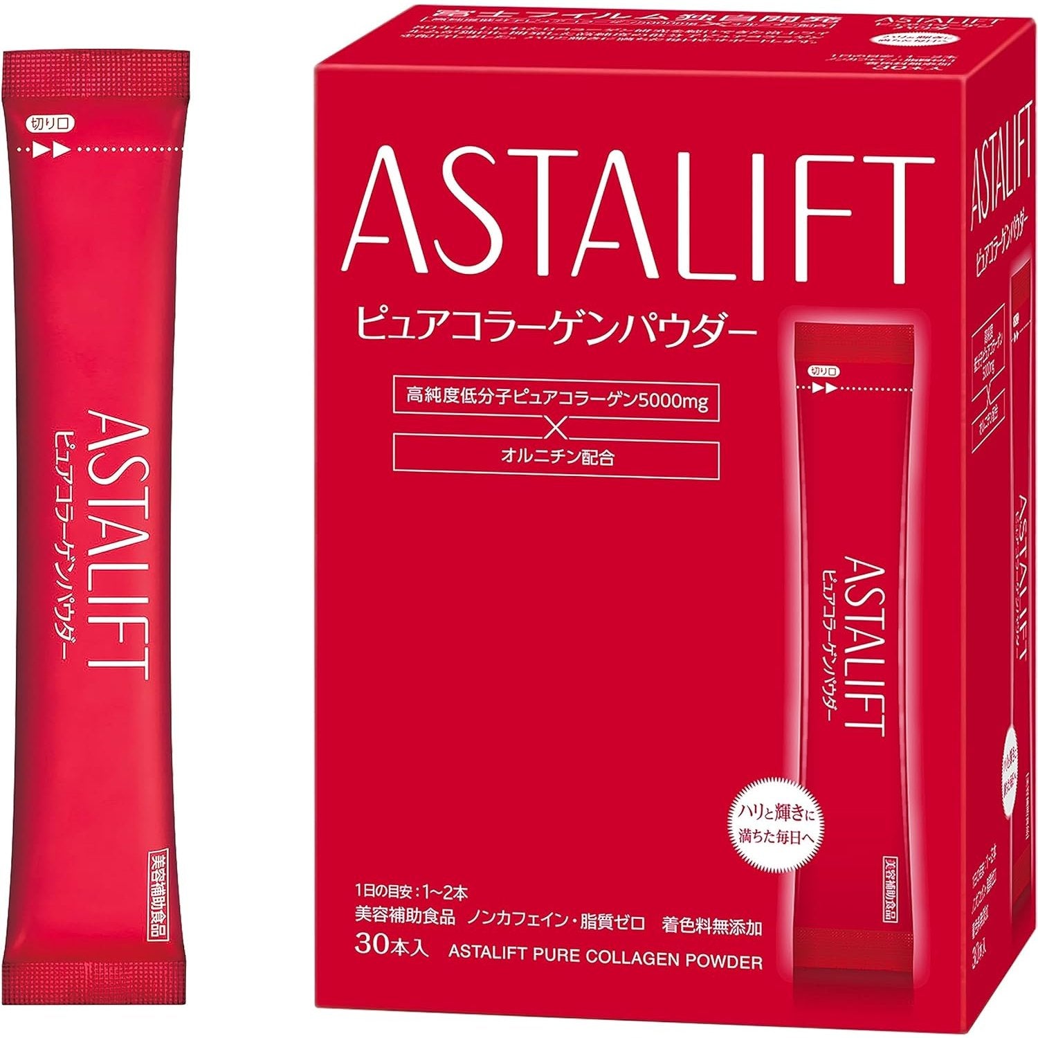 Astalift 퓨어 콜라겐 파우더 1인분 패키지 유형 30봉지