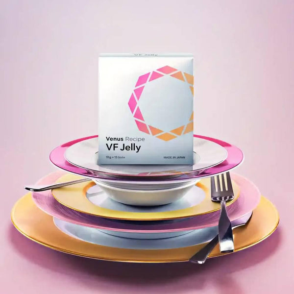 Axxzia Venus Recipe VF 젤리 뷰티 & 에이징 케어 보충제 15봉