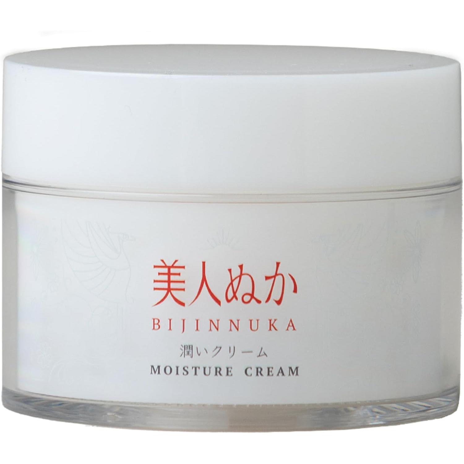 비진 누카 준마이 쌀겨 보습 페이스 크림 무향료 43g