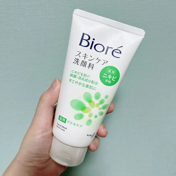 비오레 스킨 케어 포밍 페이스 워시 포 아크네 130g