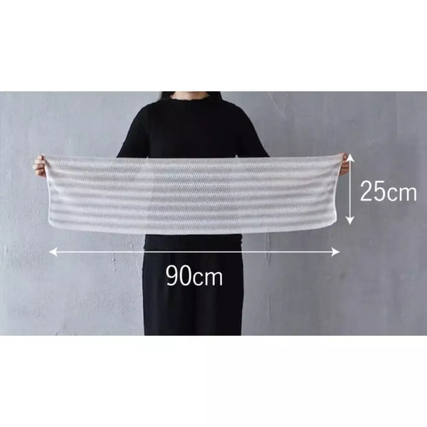 바디 타올 대나무 섬유 부드러운 각질 제거 일본식 수건 25x90cm