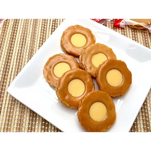 버번 치즈 오카키 치즈 크림 센베이 77g