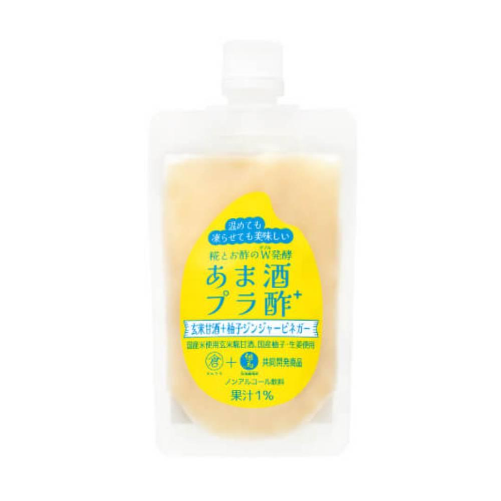 현미 아마자케 & 유자 생강 식초 음료 파우치 150g