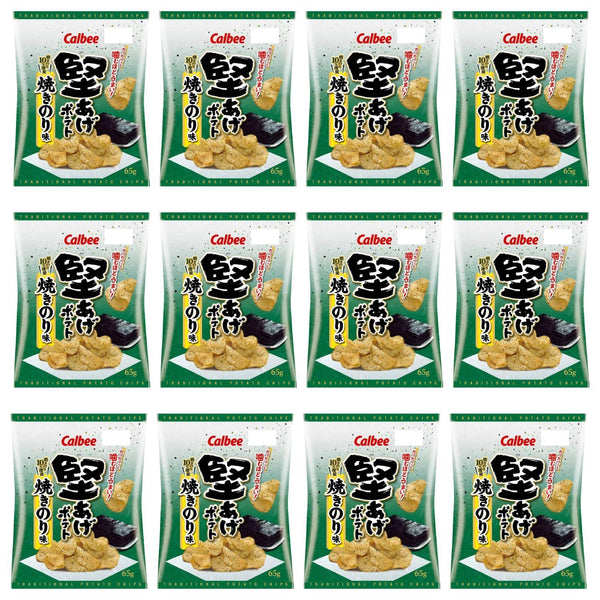 칼비 카타아게 김 해초 크리스피 포테이토칩스 65g (12개입)