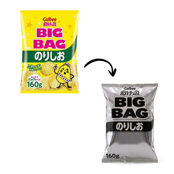 칼비 노리시오 소금김 감자칩 빅백 160g (3개입)