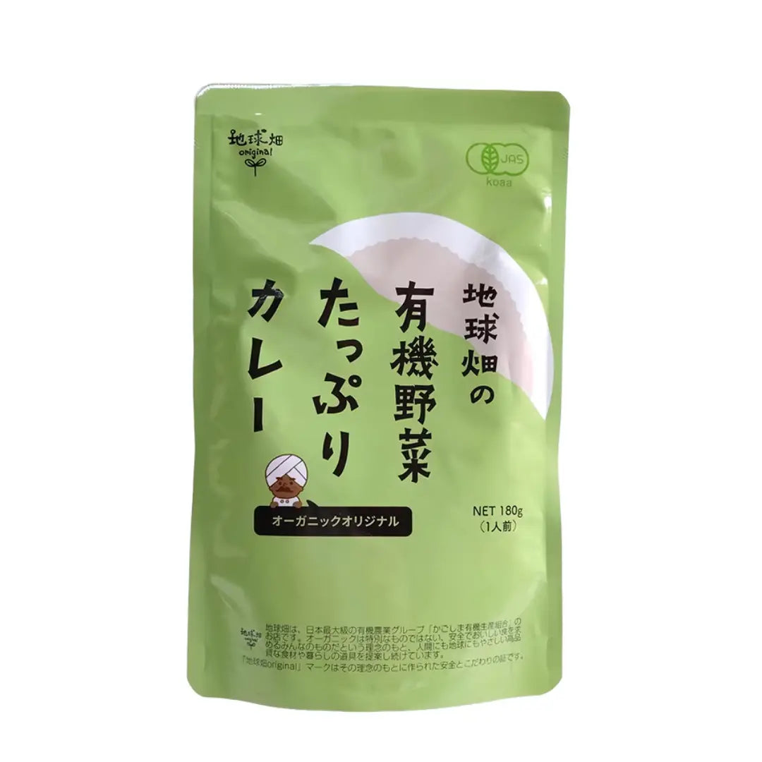 치큐바타케 유기농 야채 카레 글루텐 프리 비건 레토르트 식사 180g
