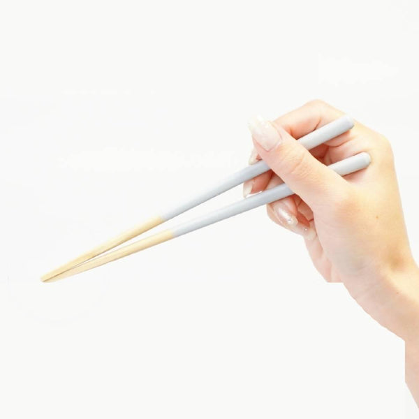 어린이 젓가락 미끄럼 방지 식기세척기 안전 회색 젓가락 18cm