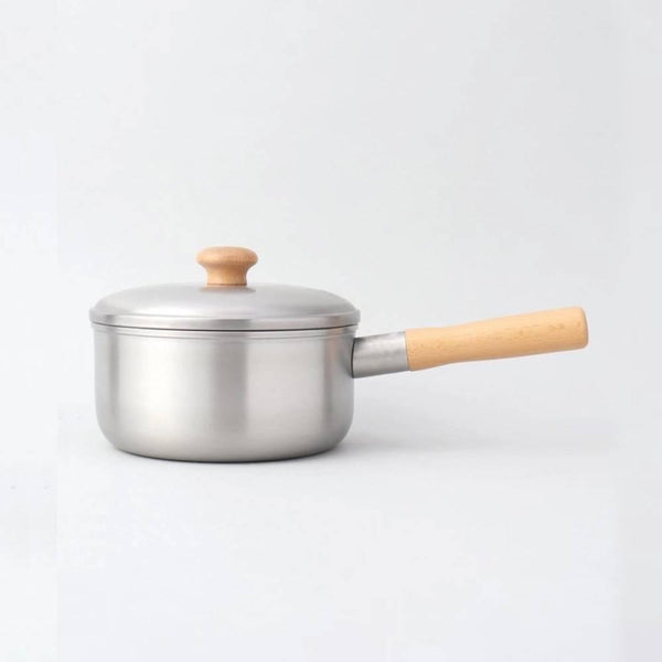 치토세 스타일리시 나무손잡이 냄비(뚜껑 포함)(IH 대응) 2.2L