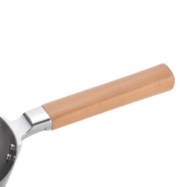 치토세 나무 손잡이 인덕션 철판 프라이팬 28cm