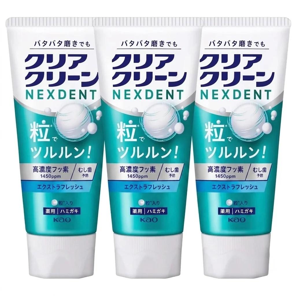 클리어클린 넥덴트 치약 엑스트라 프레쉬 120g x 3개