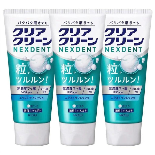 클리어클린 넥덴트 치약 엑스트라 프레쉬 120g x 3개