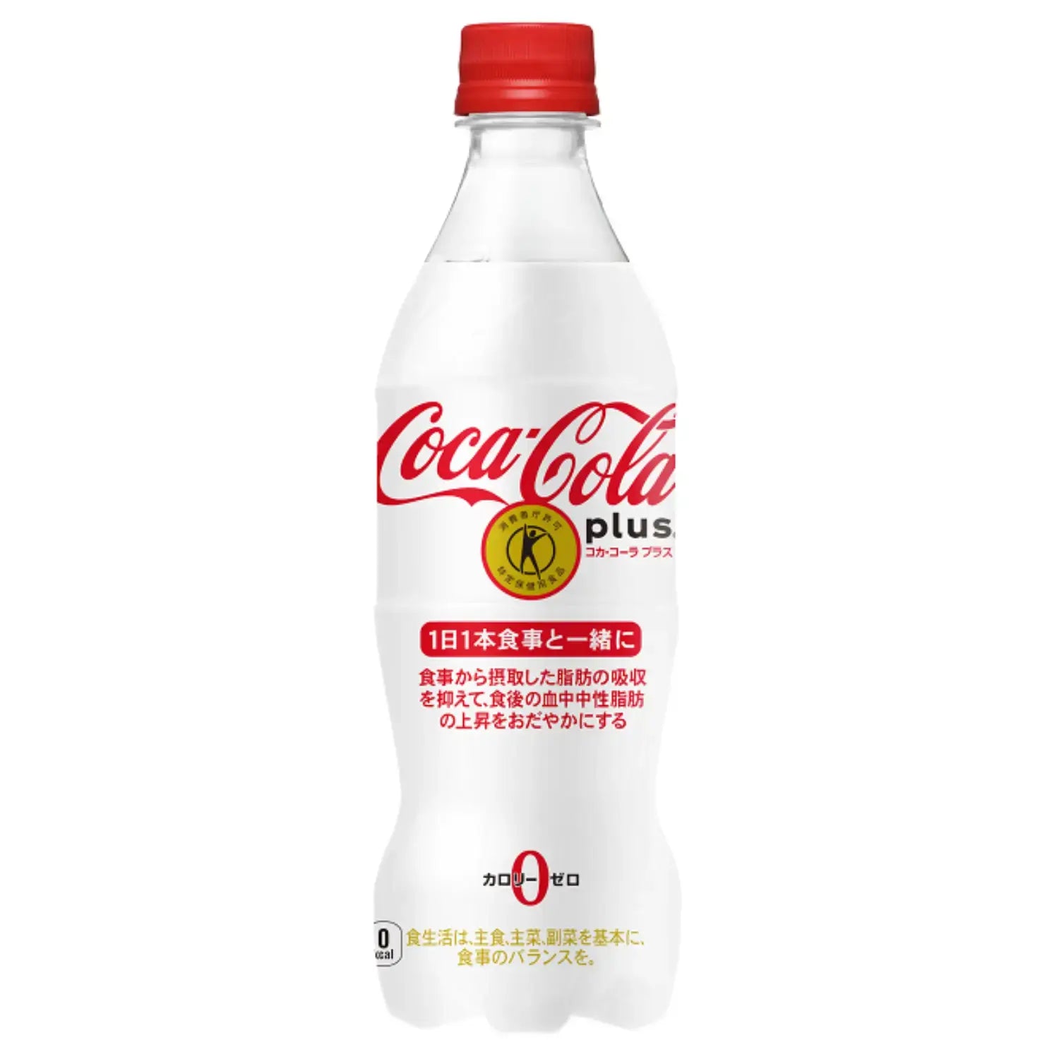 코카콜라 플러스 제로 칼로리 섬유질 강화 건강 지원 청량 음료 470ml