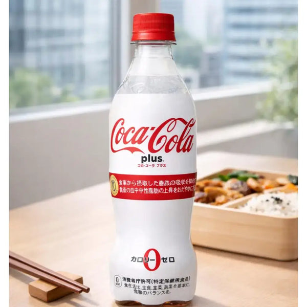 코카콜라 플러스 제로 칼로리 섬유질 강화 건강 지원 청량 음료 470ml