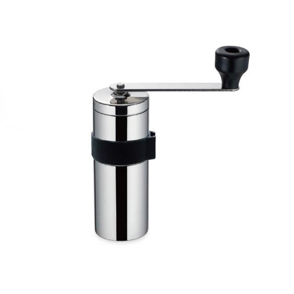 조밀한 수동 커피 분쇄기 비친 스테인리스 120ml 수용량