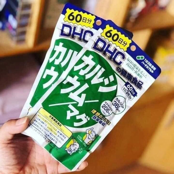 DHC 칼슘 및 마그네슘 보충제 180캡슐 (60일분)