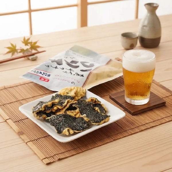 Daiko Foods 노리텐 살짝 소금에 절인 김 김 튀김 칩 (10팩)