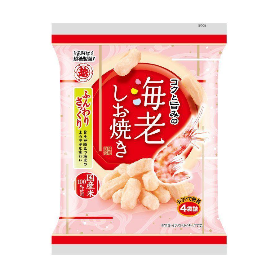 에비시오야키 라이트&바삭한 새우맛 센베이 56g (6개입)