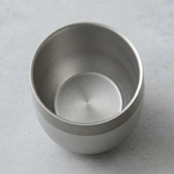 엔조 스테인레스 이중벽 입이 넓은 마시는 컵 텀블러 260ml