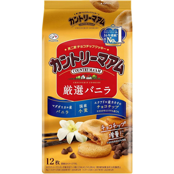 컨트리 MA'AM 소프트 초코칩 쿠키 리치 바닐라맛 12개입