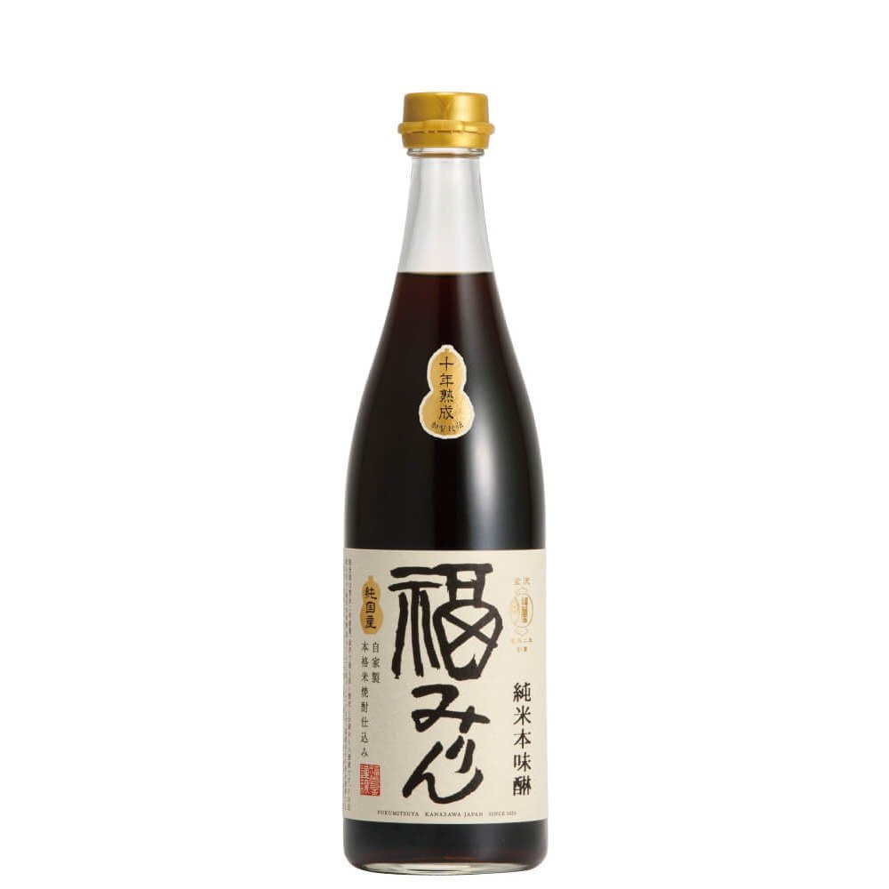 후쿠미츠야 준마이 혼미린 10년 찹쌀 시즈닝 720ml