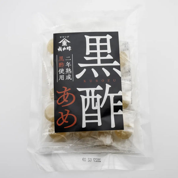 후쿠야마스 사과 흑초맛 하드캔디 80g