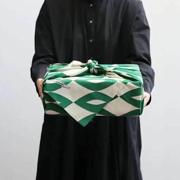 보자기 녹백 무늬 디자인 면 보자기 90cm