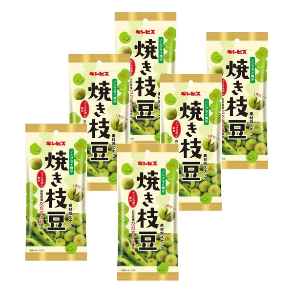 진비스 구운 에다마메 일본 풋콩 스낵 38g (6개입)