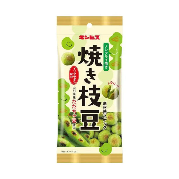 진비스 구운 에다마메 일본 풋콩 스낵 38g (6개입)