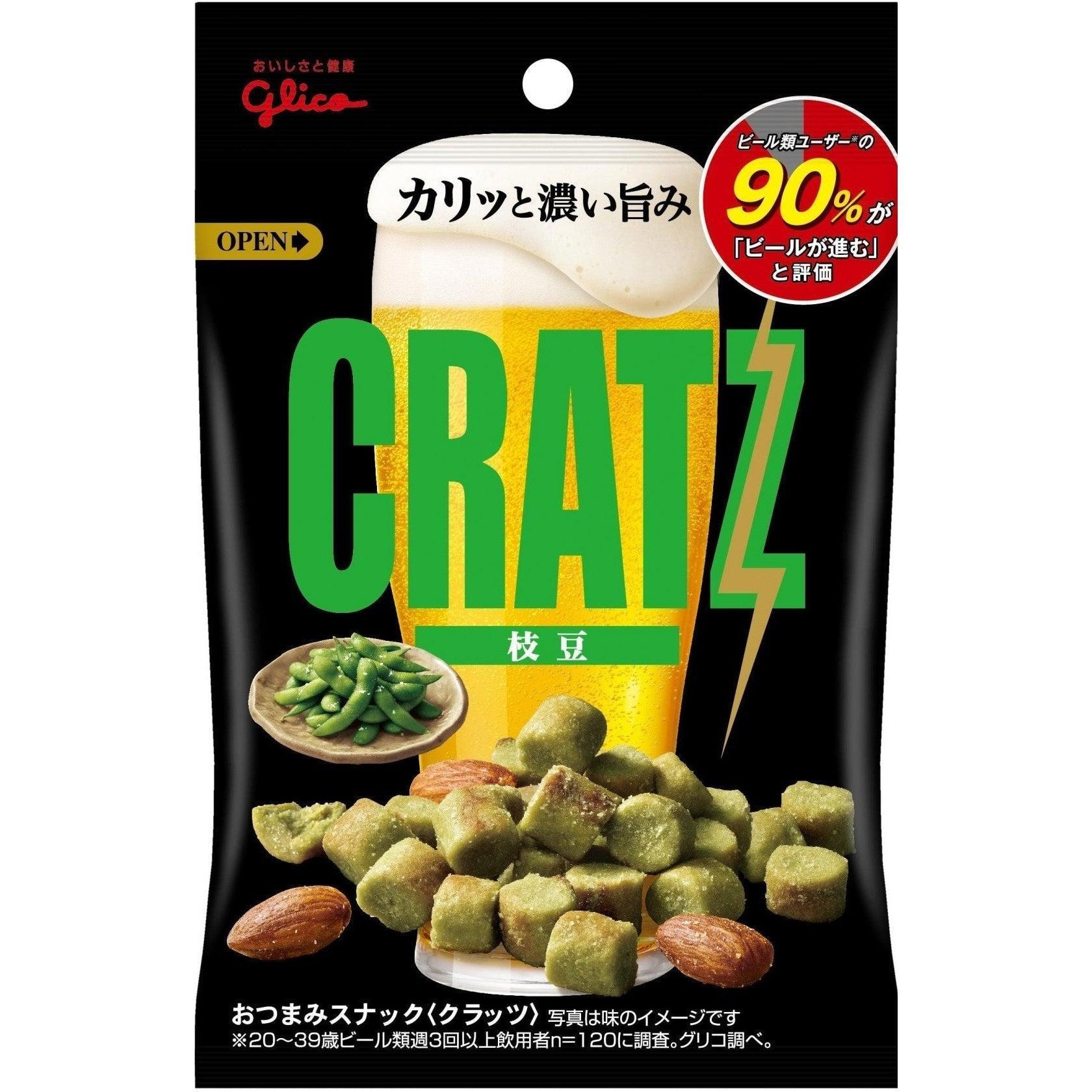 글리코 크라츠 에다마메 콩 세이보리 크런치 스낵 42g