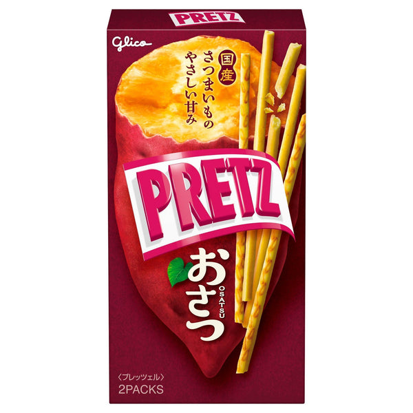 글리코 프레츠 오사츠 사츠마이모 고구마 비스킷 스틱 62g