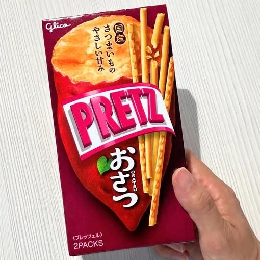 글리코 프레츠 오사츠 사츠마이모 고구마 비스킷 스틱 62g (10개입)