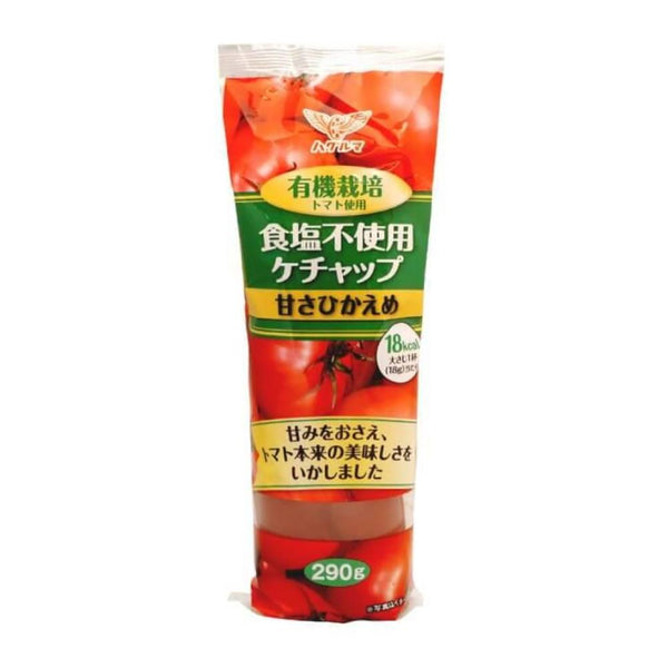하구루마 유기농 토마토 무염 케첩 천연 토마토 소스 290g
