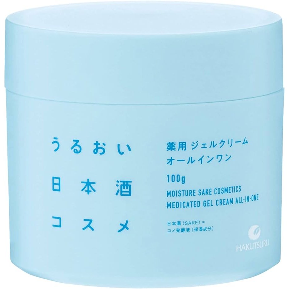 하쿠츠루 보습 사케 올인원 스킨케어 젤 크림 100g