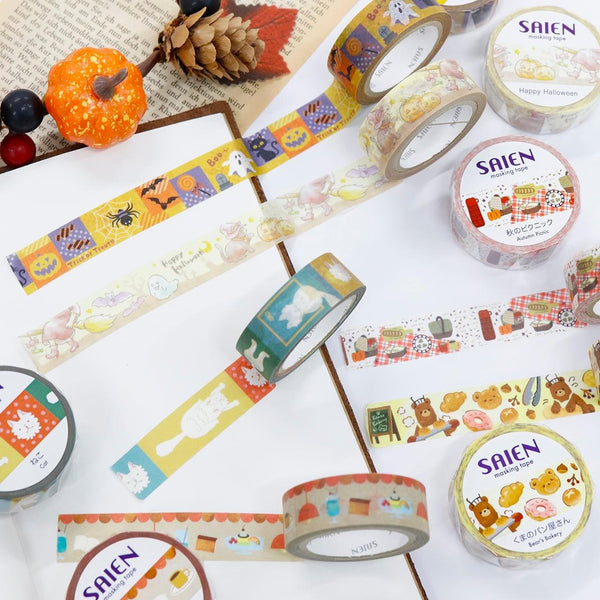 Halloween Decorative Masking Tape Washi Tape Trick or Treat Design