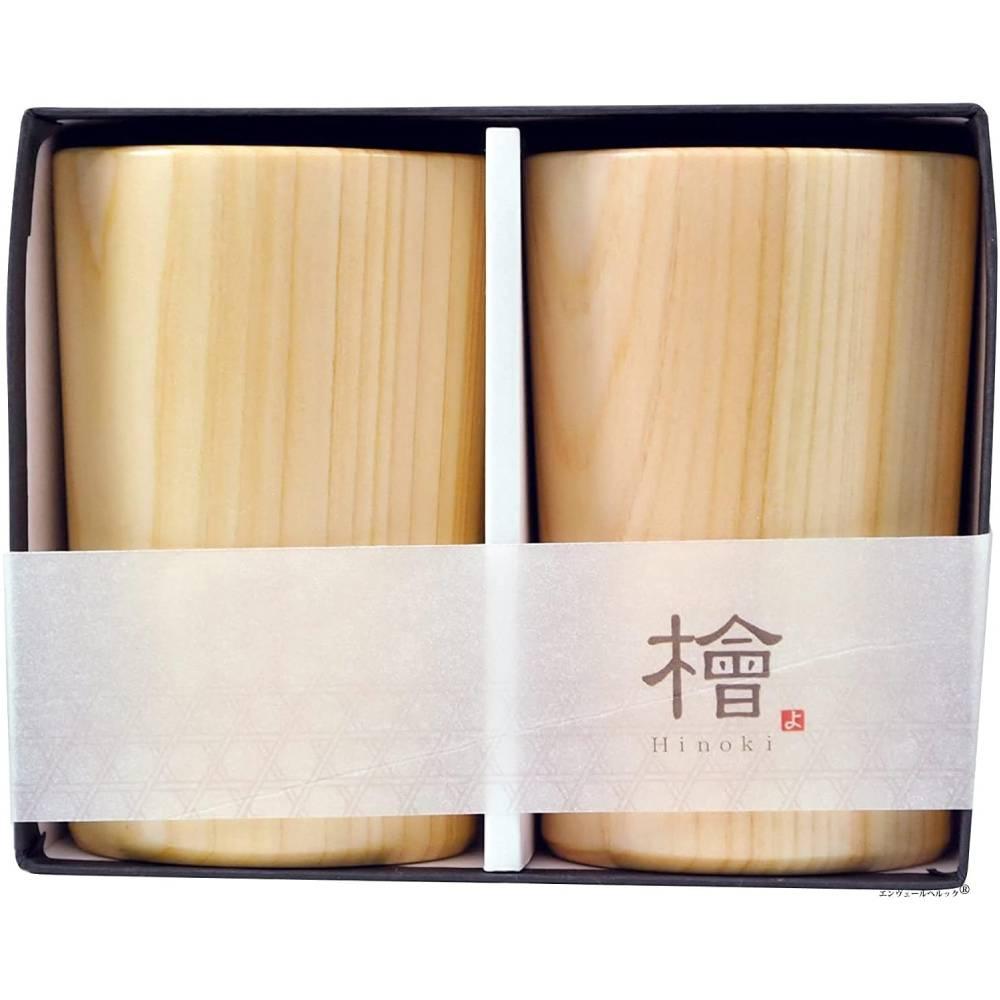 수제 나무 맥주잔 편백맥주잔 160ml (2개세트)
