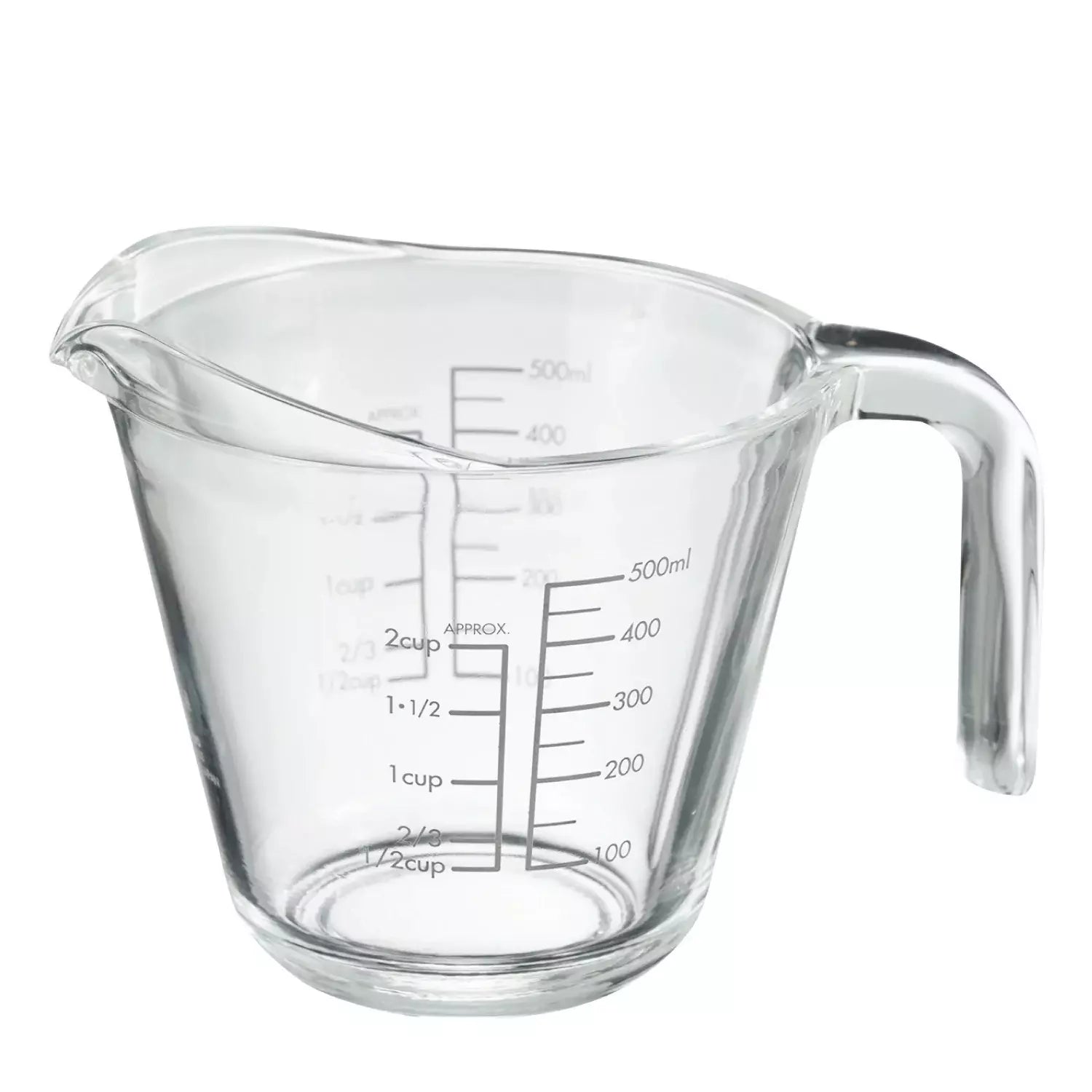 하리오 내열유리 전자레인지용 계량컵 500ml