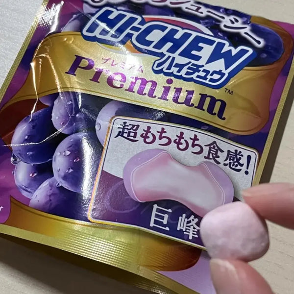 하이츄 프리미엄 교호포도맛 소프트츄이캔디 32g (6개입)