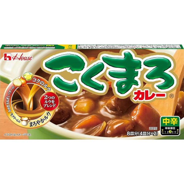 하우스푸드 고쿠마로 일본 카레 루 중간맛 140g