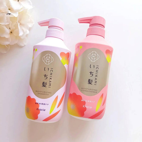 이치카미 일본 식물 기반 모이스처라이징 샴푸 480ml