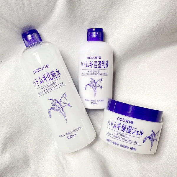 나투리에 하토무기 스킨 컨디셔너 욥의 눈물 스킨케어 로션 500ml