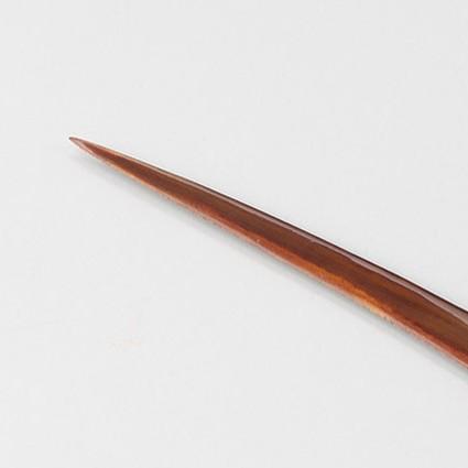 이스케 손으로 만든 나무 래커 종이 칼 파도 꽃 무늬